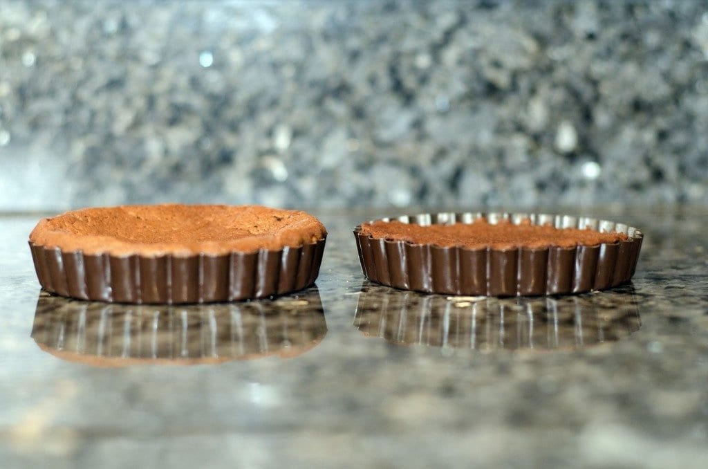 CVap vs conventional chocolate cake