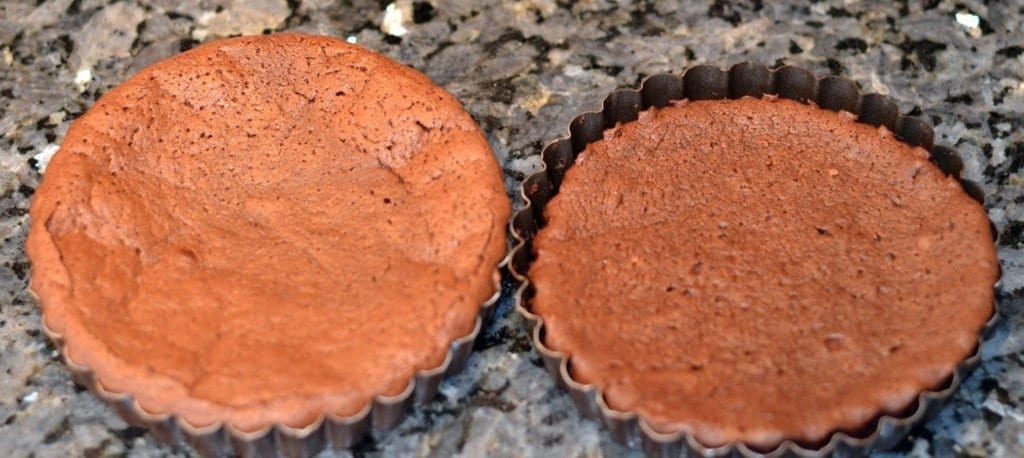 CVap vs conventional chocolate cake