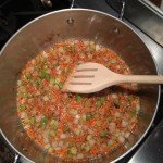 saute veggies for ossobuco