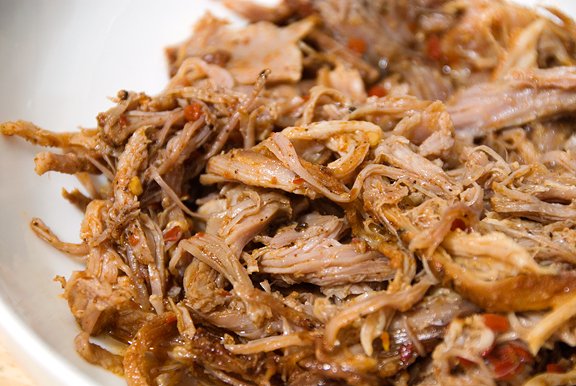 Carolina style pulled pork