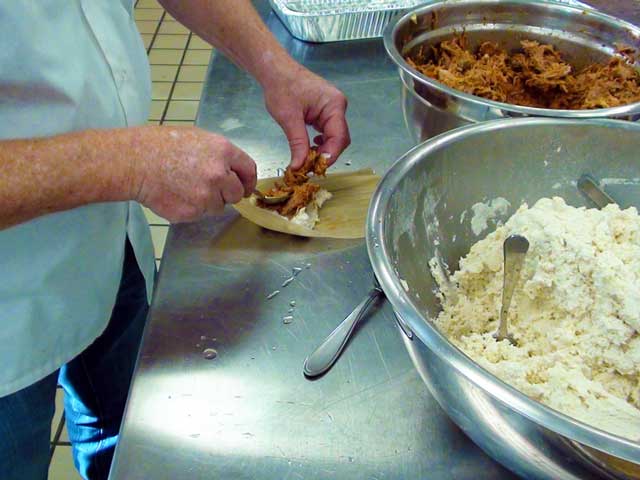 Making Tamales