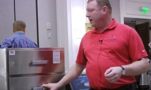 Winston-Foodservice-Richard-Crisanti Richard Crisanti with CVap Hold and Serve Drawers