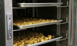 tater tots are a typical school food, and perfect for CVap ovens