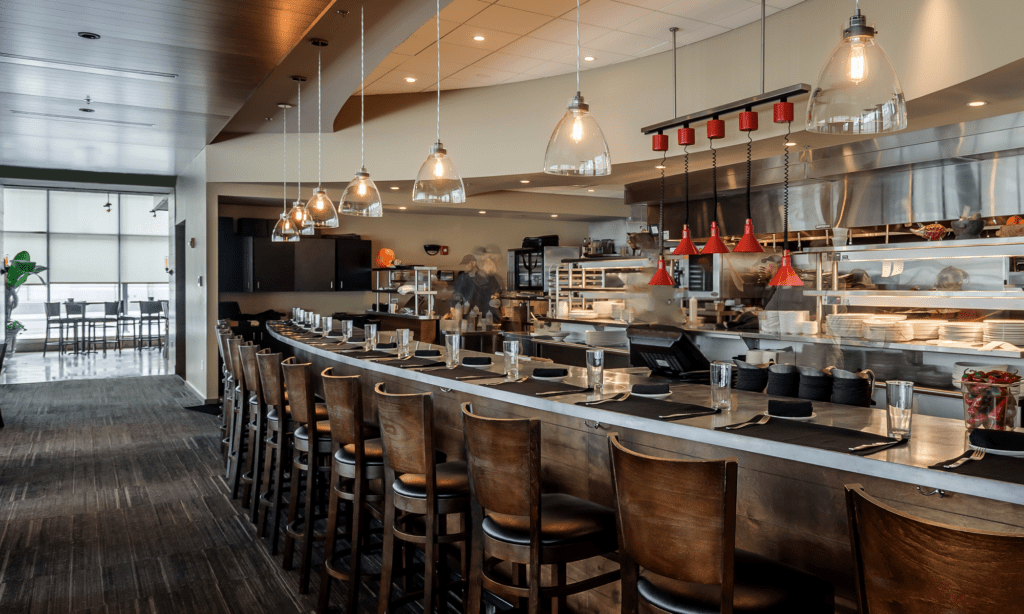 Interior of Chef Paquette's Etch Restaurant