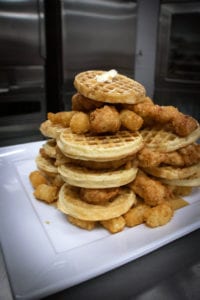 final-product-feature Chicken and Waffles and Tots
