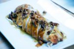 fried turkey with pecan honey glaze