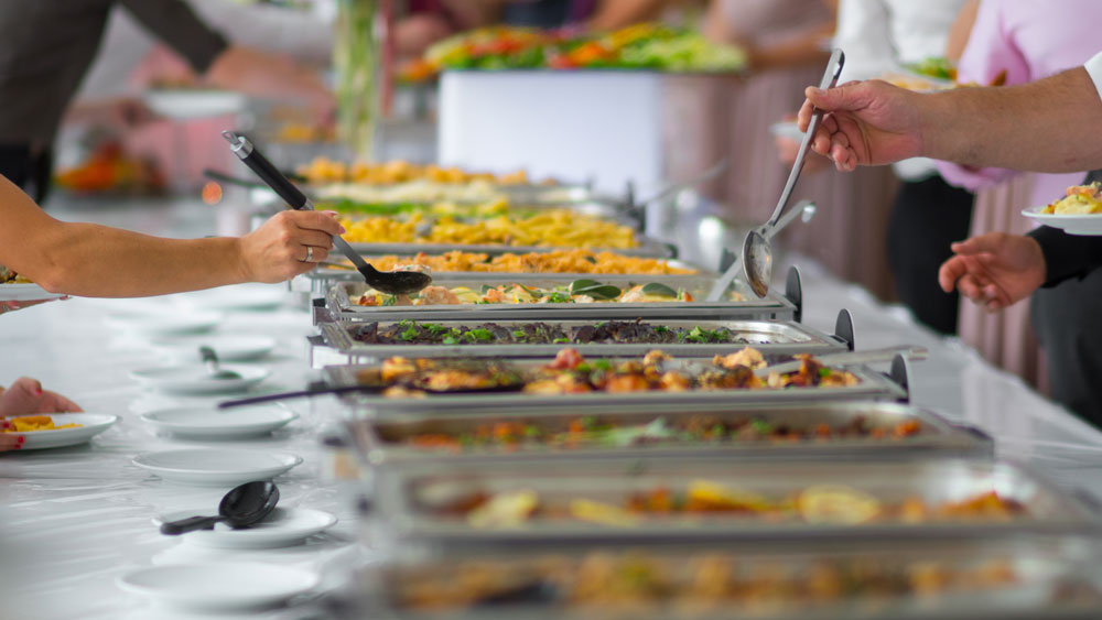 caterers chafing dishes