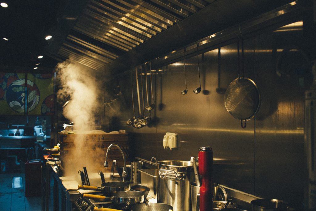 steamy kitchen