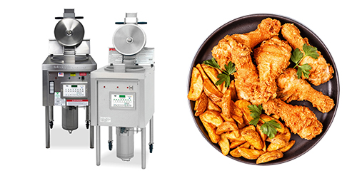 Industrial Pressure Fryers and Fried Chicken Production