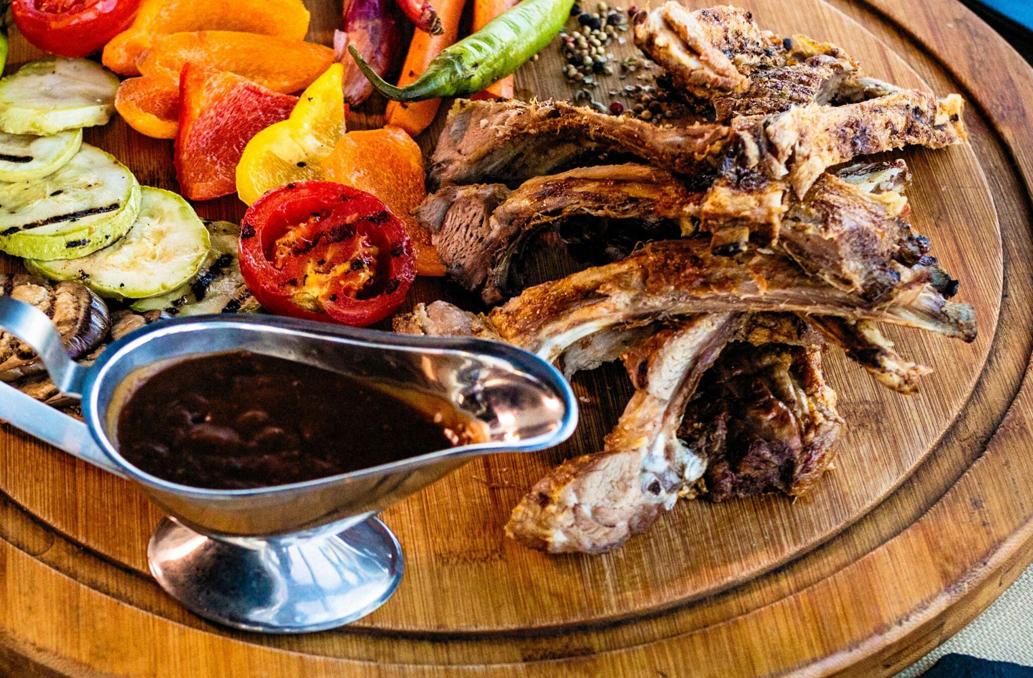 New Zealand Rib Lamb Chops in CVap Oven Winston Foodservice