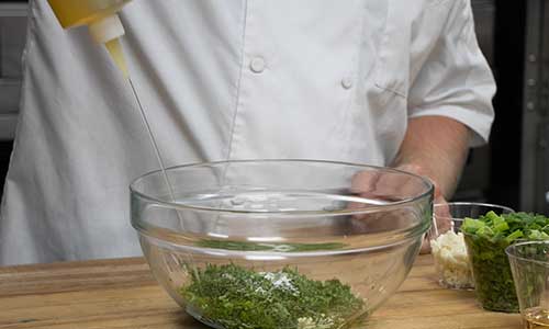 dill and oil